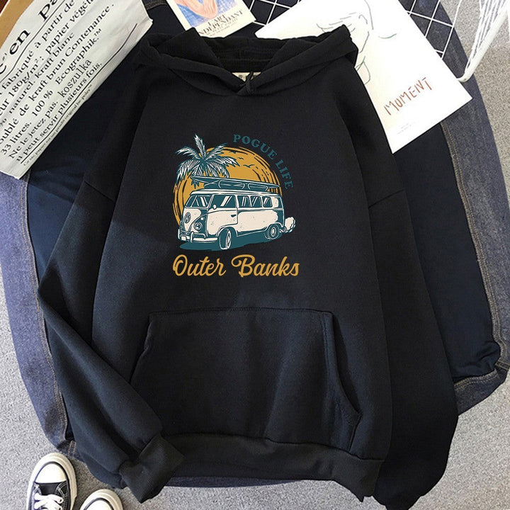 Oversized Cozy Unisex Hoodie - Pullover, Polyester, Casual