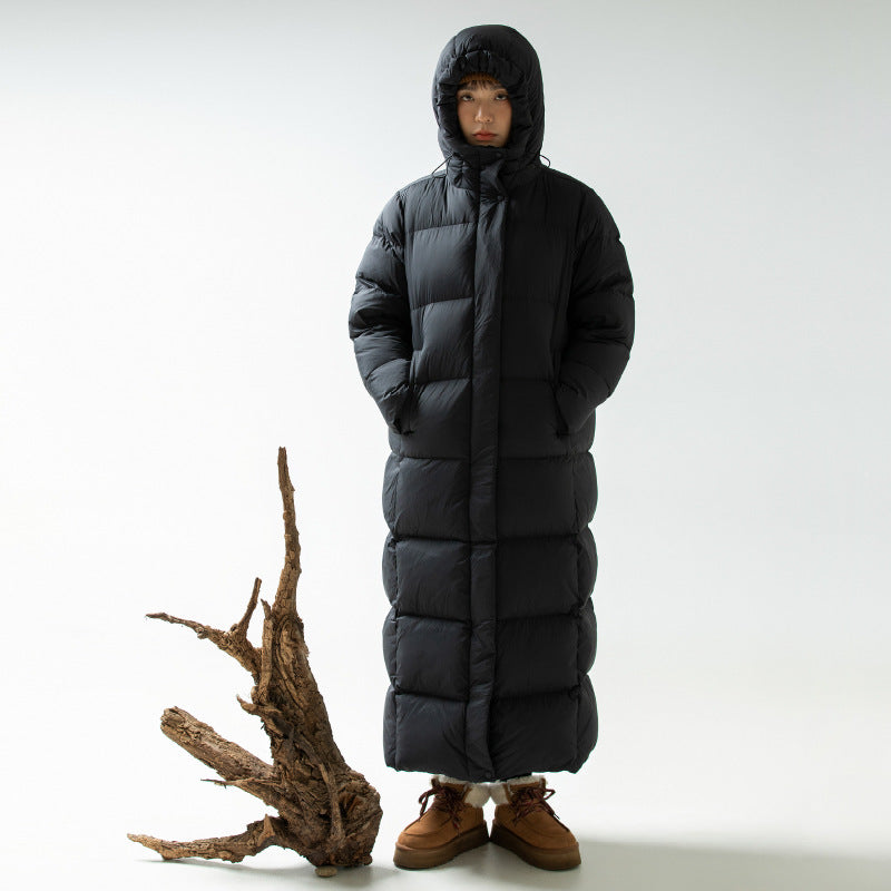 Insulating Women’s Down Coat - Ultra Long Goose Down