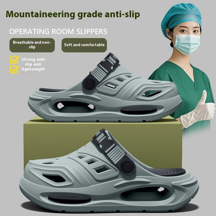 Breathable unisex clog sandals – slip-resistant, EVA, deodorising, casual leisure