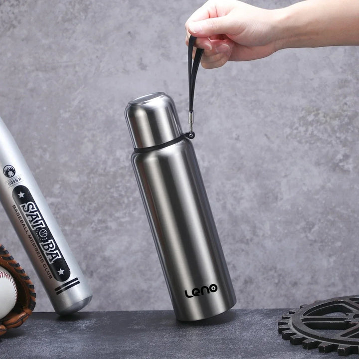 Stainless Steel Water Bottle – Vacuum Insulated Sports Bottle, Summer Travel 2026 Keeps Drinks Hot Or Cold