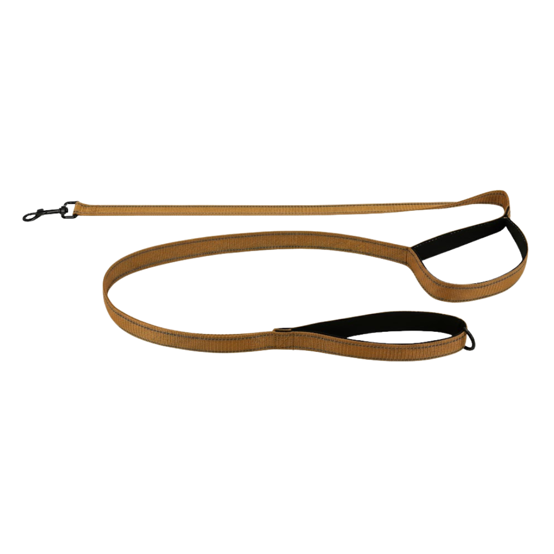 Reflective Dual-Handle Dog Leash – Traffic Handle, Nighttime Visibility, Fall 2025 Pet Safety