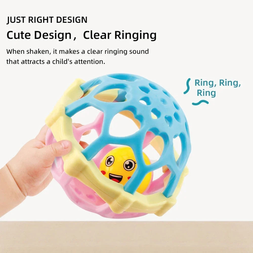 Baby Rattle Sensory Toy For Fine Motor Development
