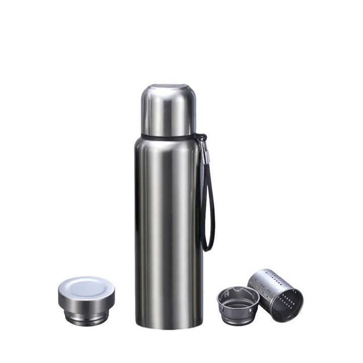 Stainless Steel Water Bottle – Vacuum Insulated Sports Bottle, Summer Travel 2026 Keeps Drinks Hot Or Cold
