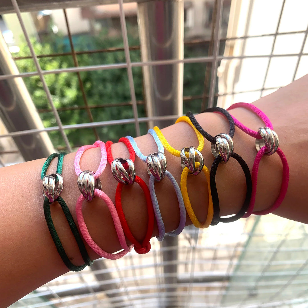 Bracelet Rope Chain Wrap Bracelet Adjustable Unisex Jewelry 3 Metal Buckle Fall 2026 Trend Gift