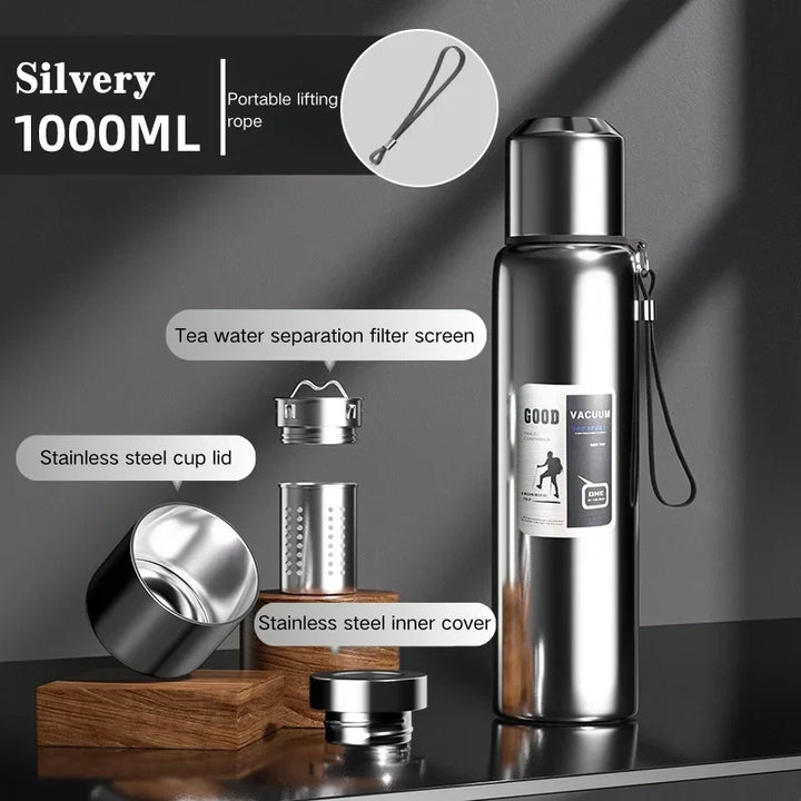 Insulated Water Bottle Stainless Steel Thermos Travel Mug For Outdoors Eco Friendly Gift 2026 Summer