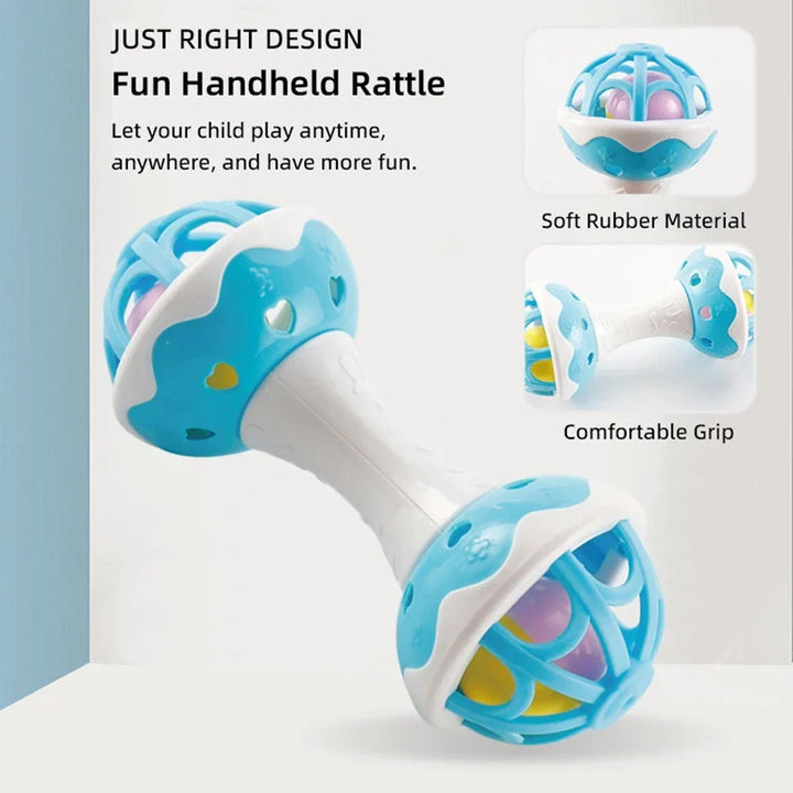 Baby Rattle Sensory Toy For Fine Motor Development