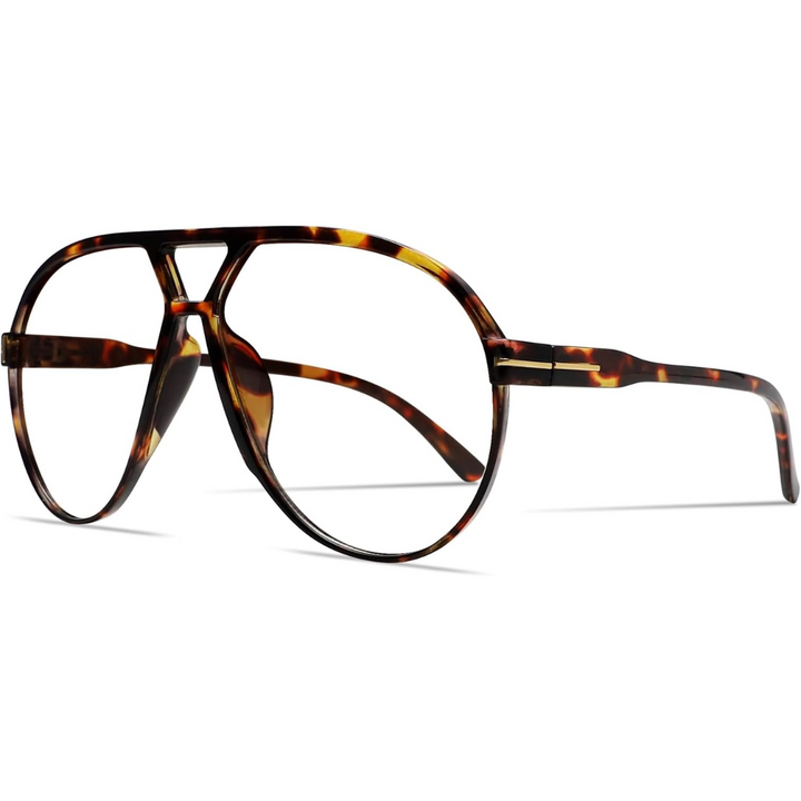 Lightweight unisex aviator sunglasses – oversized square lenses, lightweight frame, for summer 2025