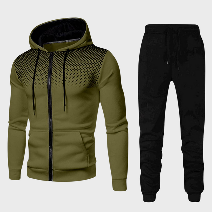 Breathable men’s tracksuit – slim fit, soft fabric, for sports and leisure
