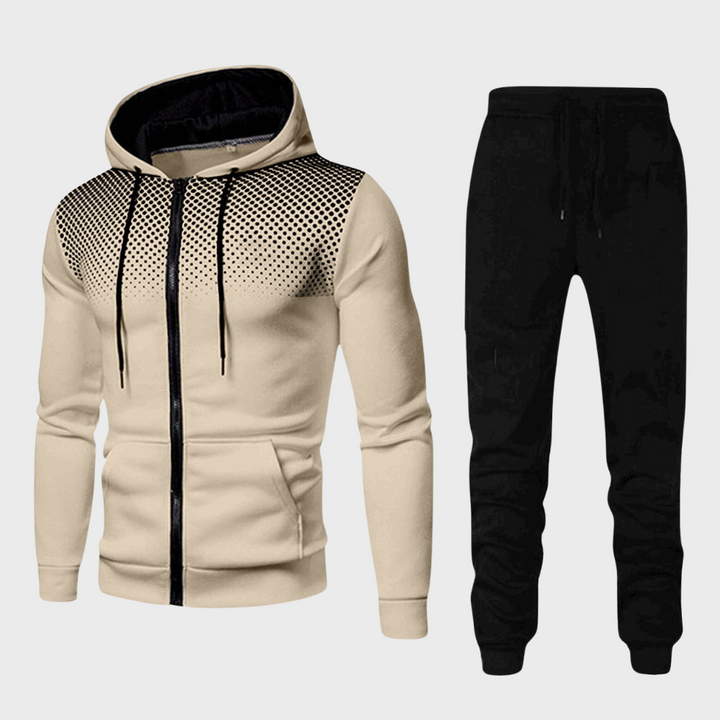 Breathable men’s tracksuit – slim fit, soft fabric, for sports and leisure