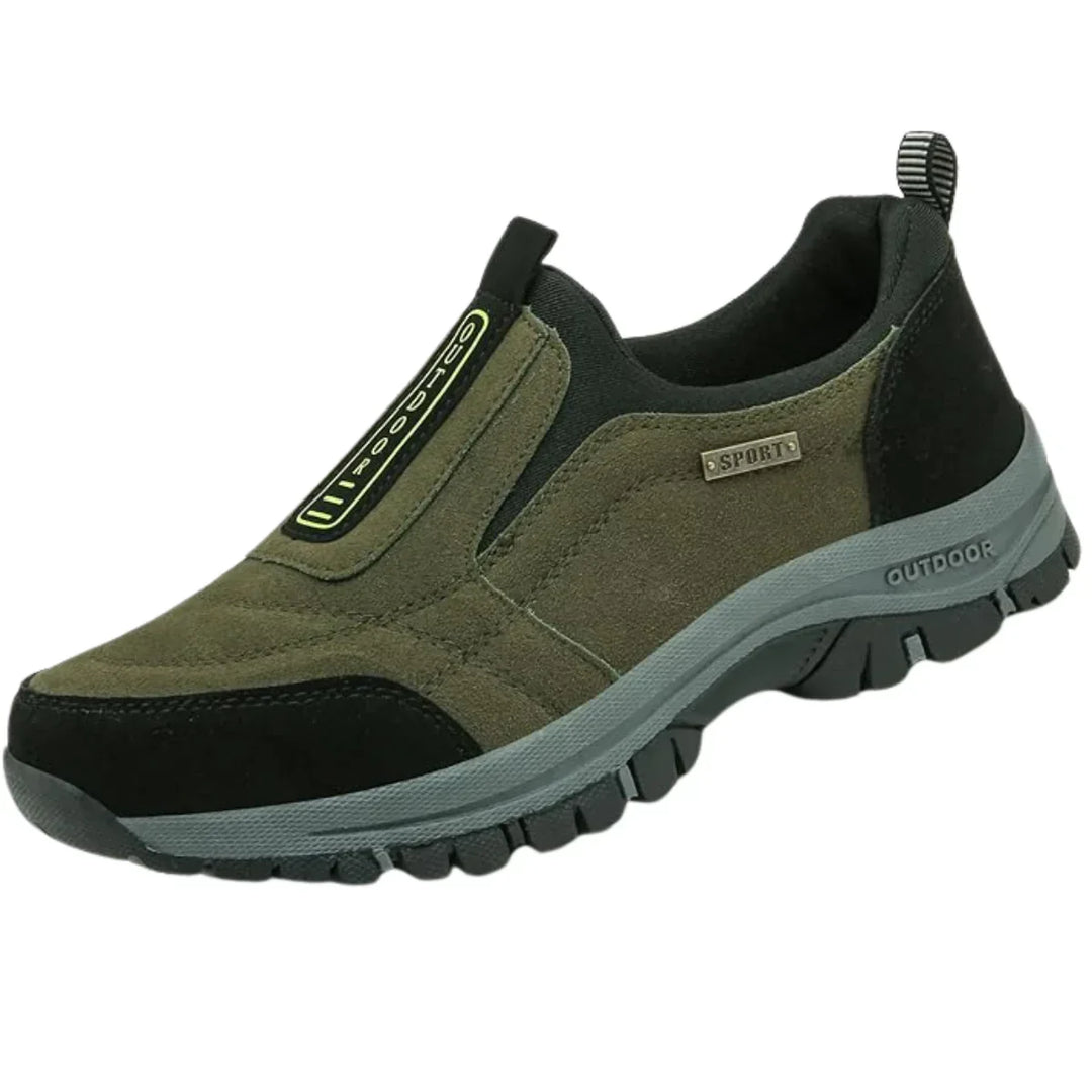 Orthopedic Hiking Shoes for Women with Non-Slip Rubber Sole and Comfortable Round Toe Design