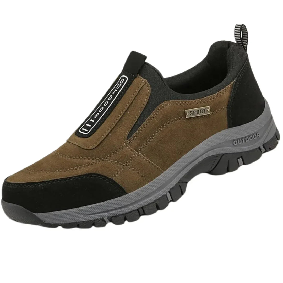 Orthopedic Hiking Shoes for Women with Non-Slip Rubber Sole and Comfortable Round Toe Design
