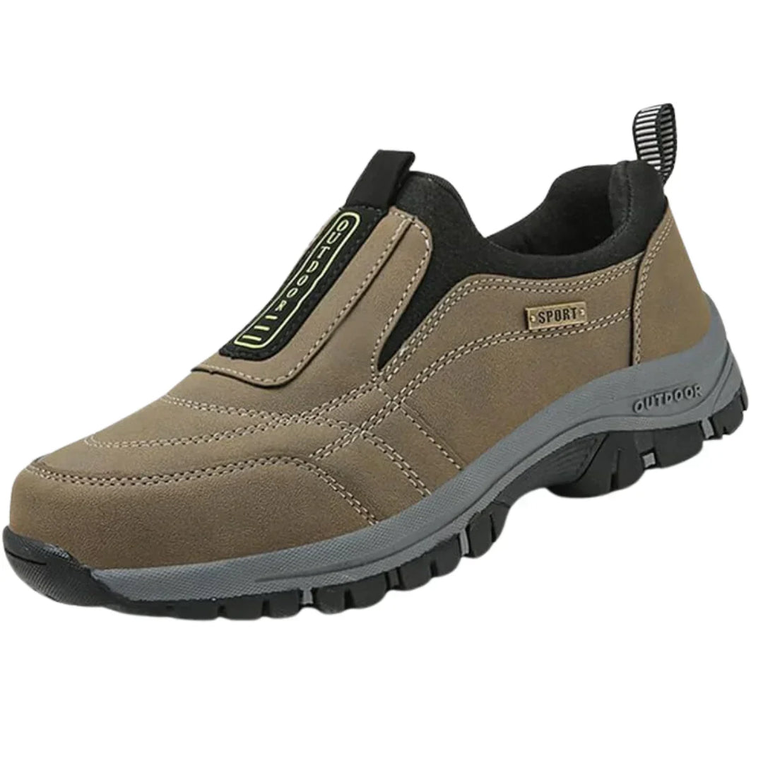 Orthopedic Hiking Shoes for Women with Non-Slip Rubber Sole and Comfortable Round Toe Design