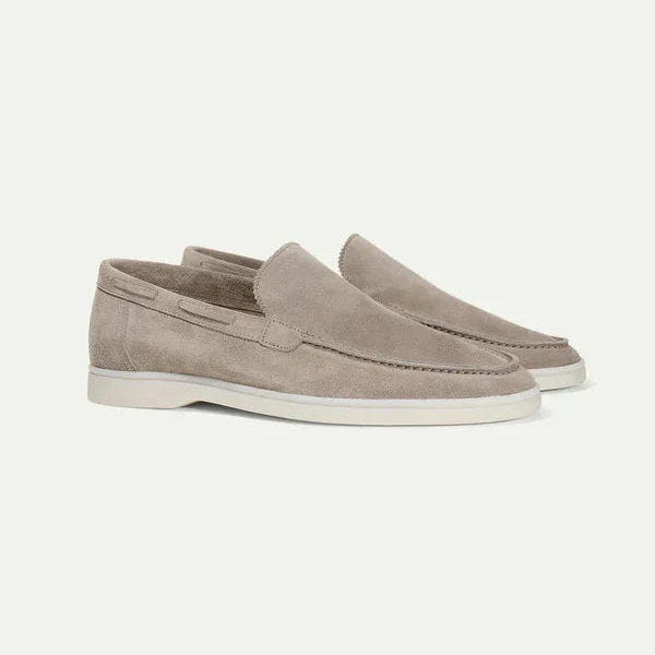 Classic Suede Moccasins for Men and Women, Comfortable Slip-On Moccasin Shoes in Standard Sizes