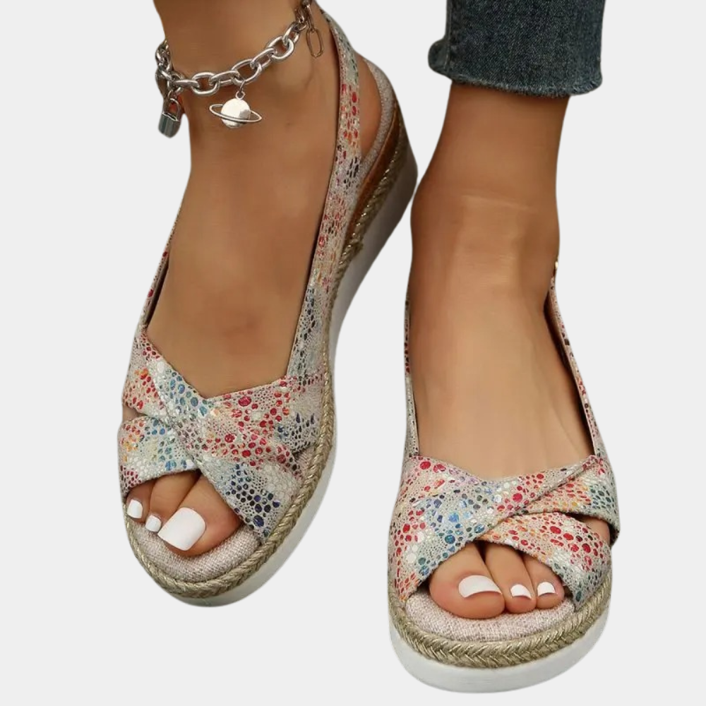 Breathable Flats for Women - Lightweight Casual Espadrille Flat Shoes for Daily Comfort