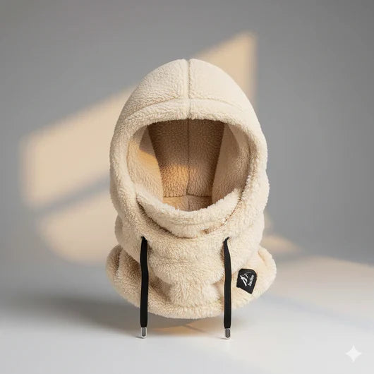Warm &amp; Cozy Balaclava Hood – Full-Face Fleece Balaclava with Drawstring