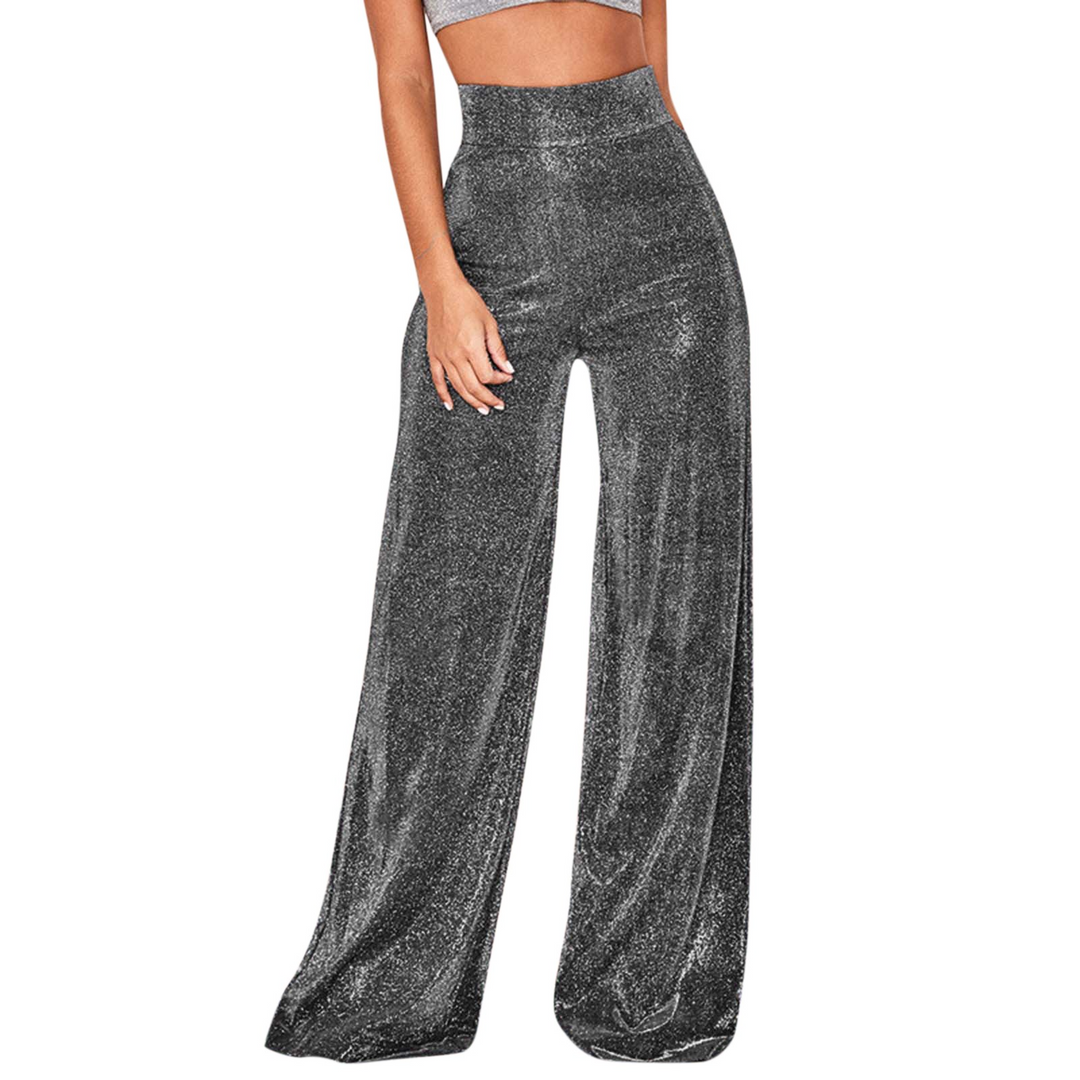Breathable women’s flared pants – comfortable fit, high-quality fabric, for special occasions