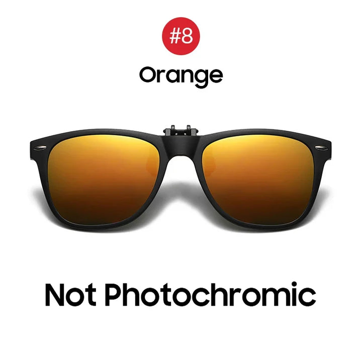 Photochromic Sunglasses Flip-Up Clip-On Polarized Lenses for Driving Summer 2026 Trend Gift Idea