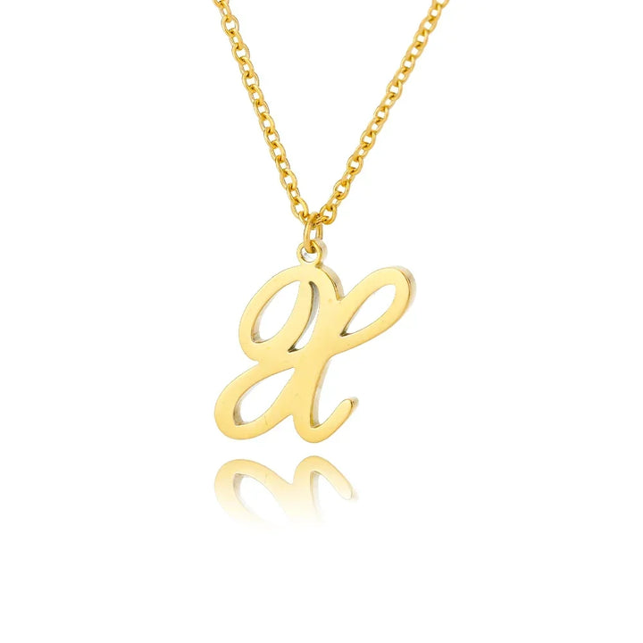 Personalized Gold Initial Necklace - Elegant Minimalist Gift for Women, Weddings &amp; Anniversaries