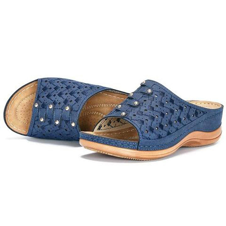 Orthopedic Summer Sandals for Women with Elevated Insole and Breathable Open Toe Design for Ultimate Comfort
