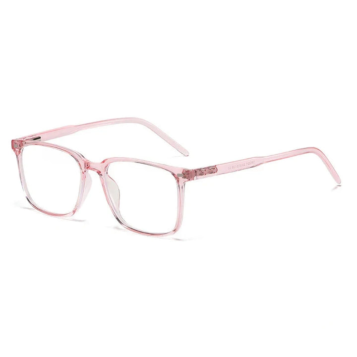 Blue Light Blocking Glasses – Square Frame TR90 Lightweight Eyewear, Back to School 2026 Trend, Anti Blue Light for Computer Use