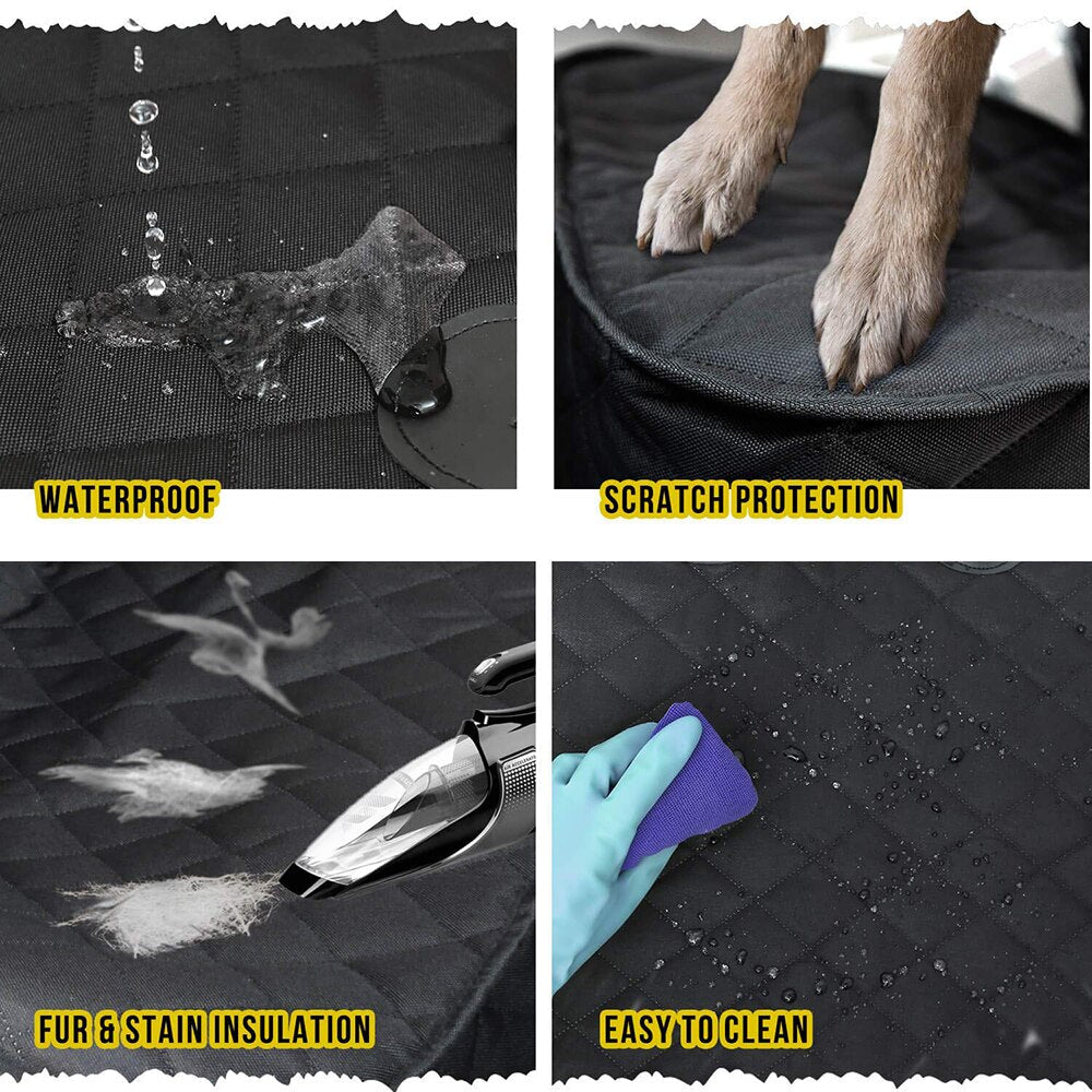 Waterproof Car Seat Cover Heavy Duty 1000D Oxford Fabric Quilted Pet Seat Protector For Clean Rides Fall 2025