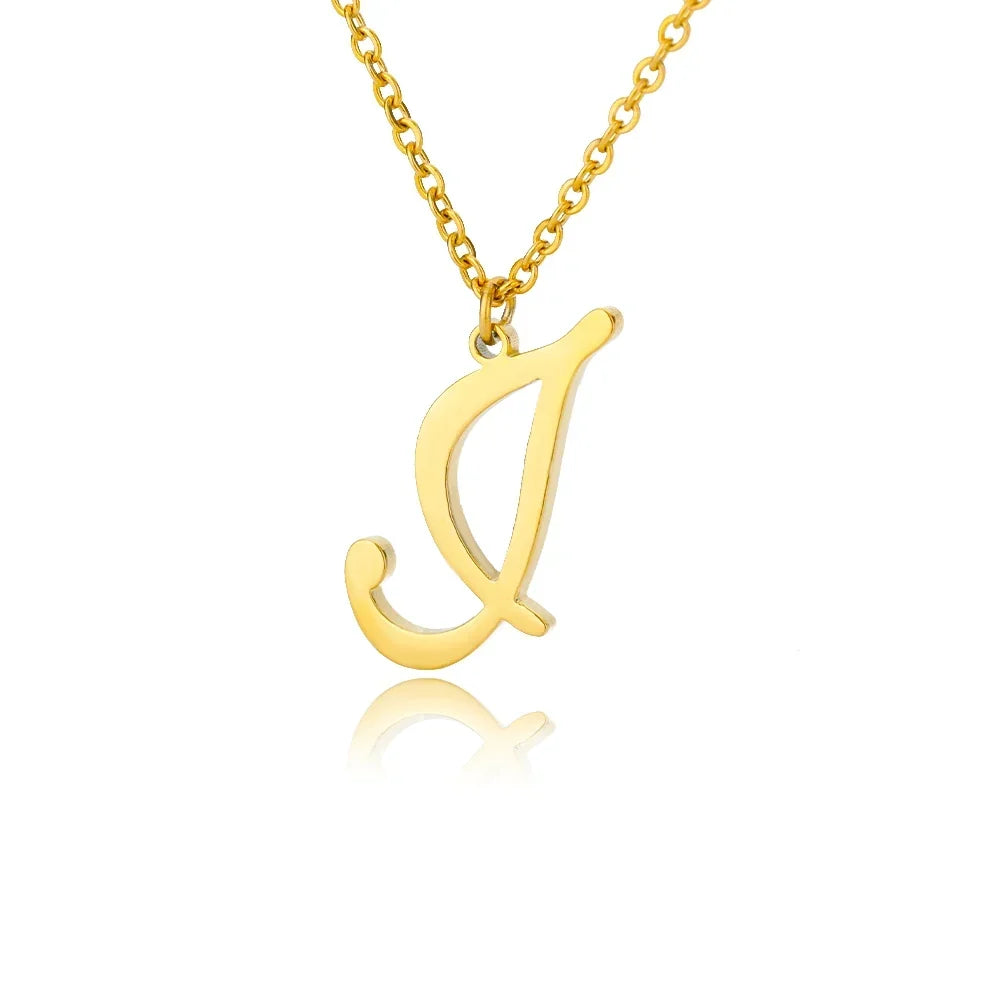 Personalized Gold Initial Necklace - Elegant Minimalist Gift for Women, Weddings &amp; Anniversaries