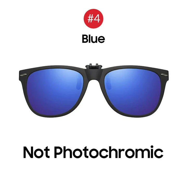 Photochromic Sunglasses Flip-Up Clip-On Polarized Lenses for Driving Summer 2026 Trend Gift Idea