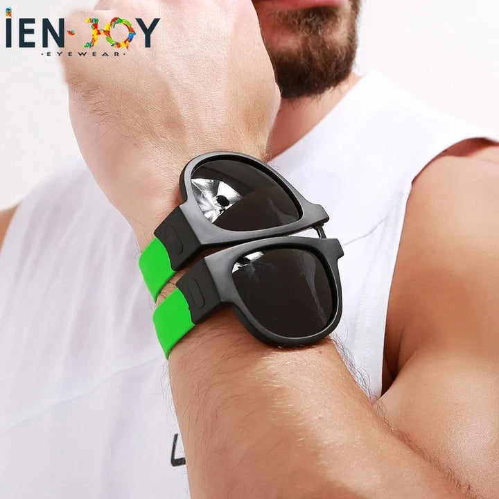 Polarized Foldable Sports Sunglasses - Active Eyewear For Driving And Cycling, Summer Travel 2026