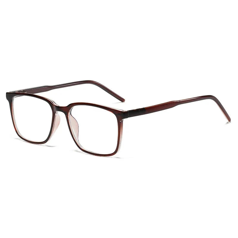 Blue Light Blocking Glasses – Square Frame TR90 Lightweight Eyewear, Back to School 2026 Trend, Anti Blue Light for Computer Use