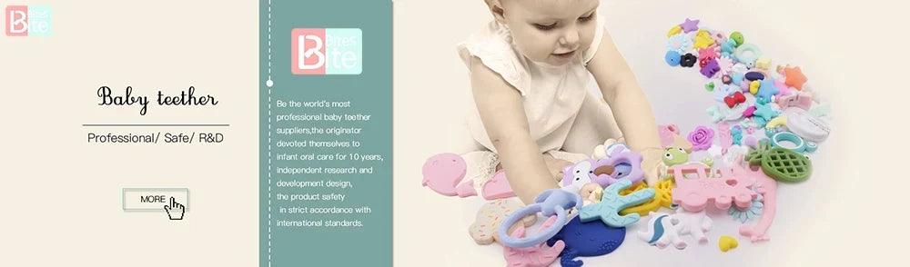 Wooden Crochet Animal Teether Rattle Newborn Sensory Toys