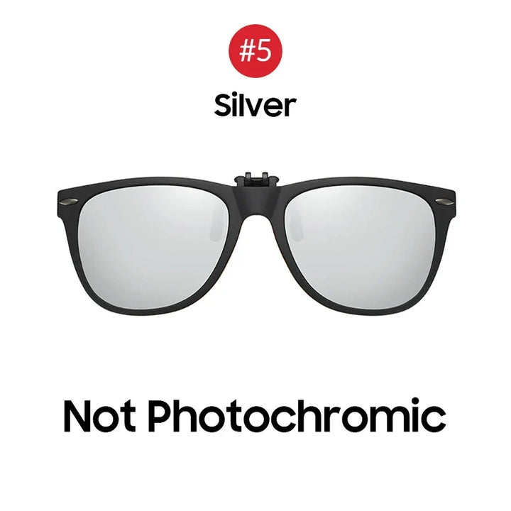 Photochromic Sunglasses Flip-Up Clip-On Polarized Lenses for Driving Summer 2026 Trend Gift Idea