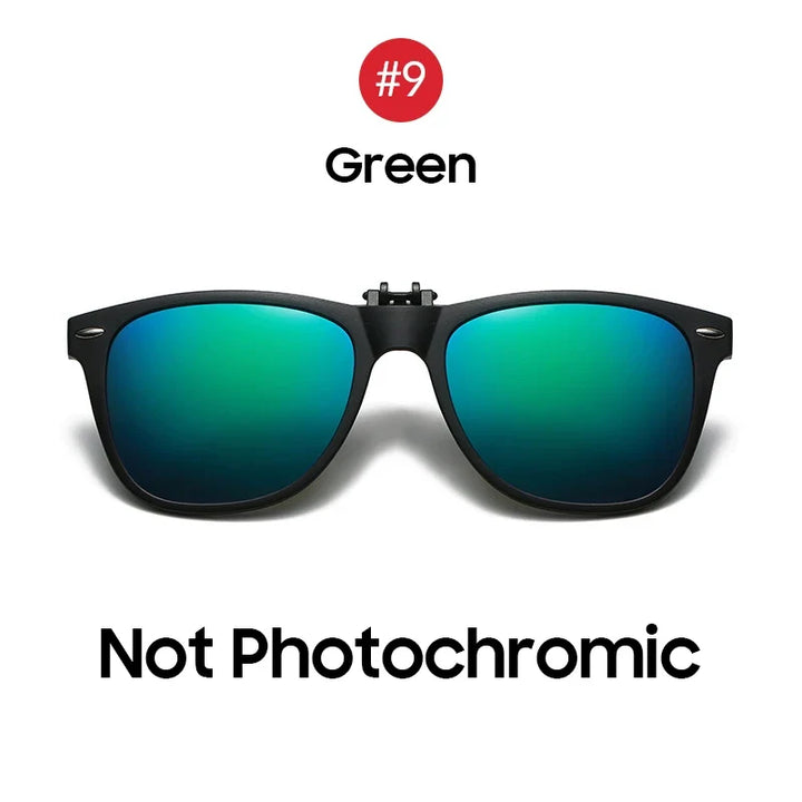 Photochromic Sunglasses Flip-Up Clip-On Polarized Lenses for Driving Summer 2026 Trend Gift Idea