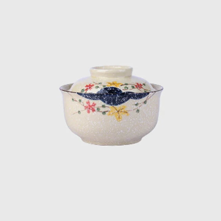 Ramen Bowl Large Ceramic With Lid Retro Fall 2025 Tableware