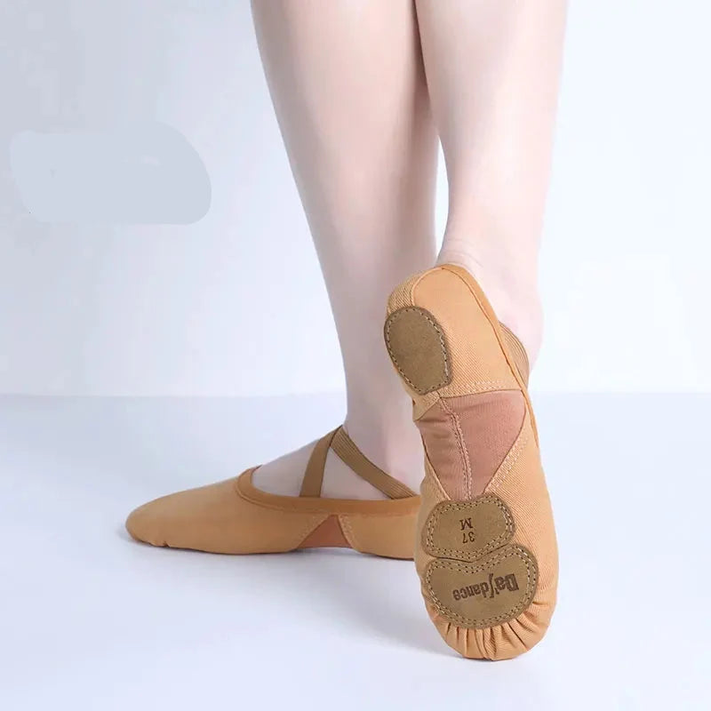 Supportive Flattering Women Ballet Shoes - Split Sole Mesh