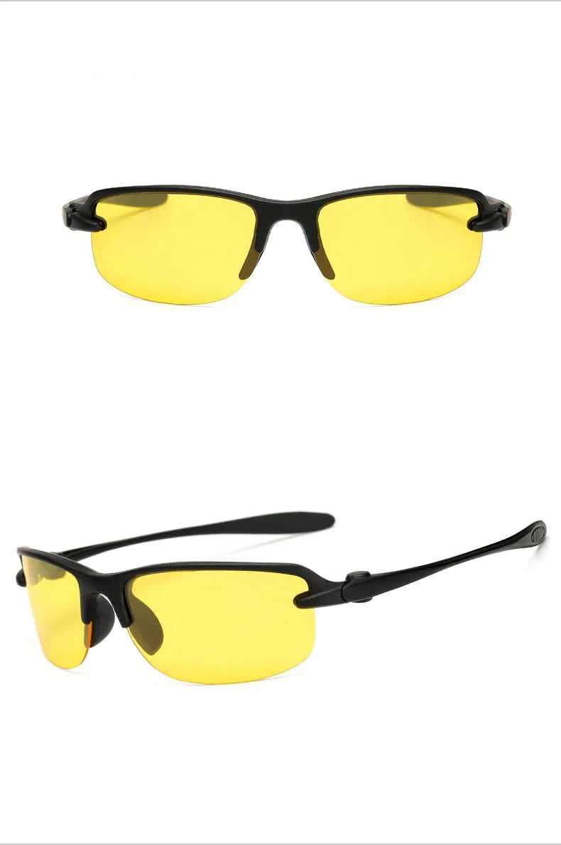 Night Driving Sunglasses Polarized Yellow Lenses Fall 2025 Glare Reduction UV400