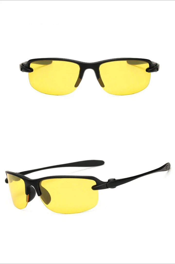Night Driving Sunglasses Polarized Yellow Lenses Fall 2025 Glare Reduction UV400
