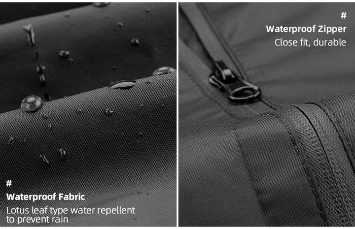 Waterproof Mens Cycling Jacket - Hooded, Nylon, For Rain