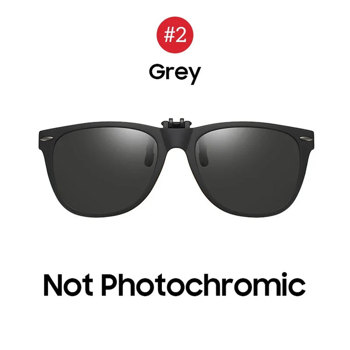 Photochromic Sunglasses Flip-Up Clip-On Polarized Lenses for Driving Summer 2026 Trend Gift Idea