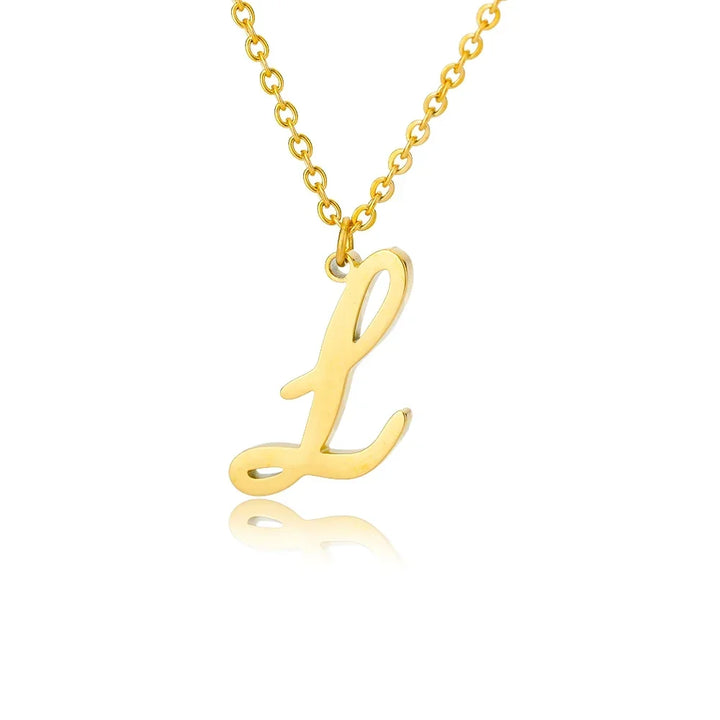 Personalized Gold Initial Necklace - Elegant Minimalist Gift for Women, Weddings &amp; Anniversaries