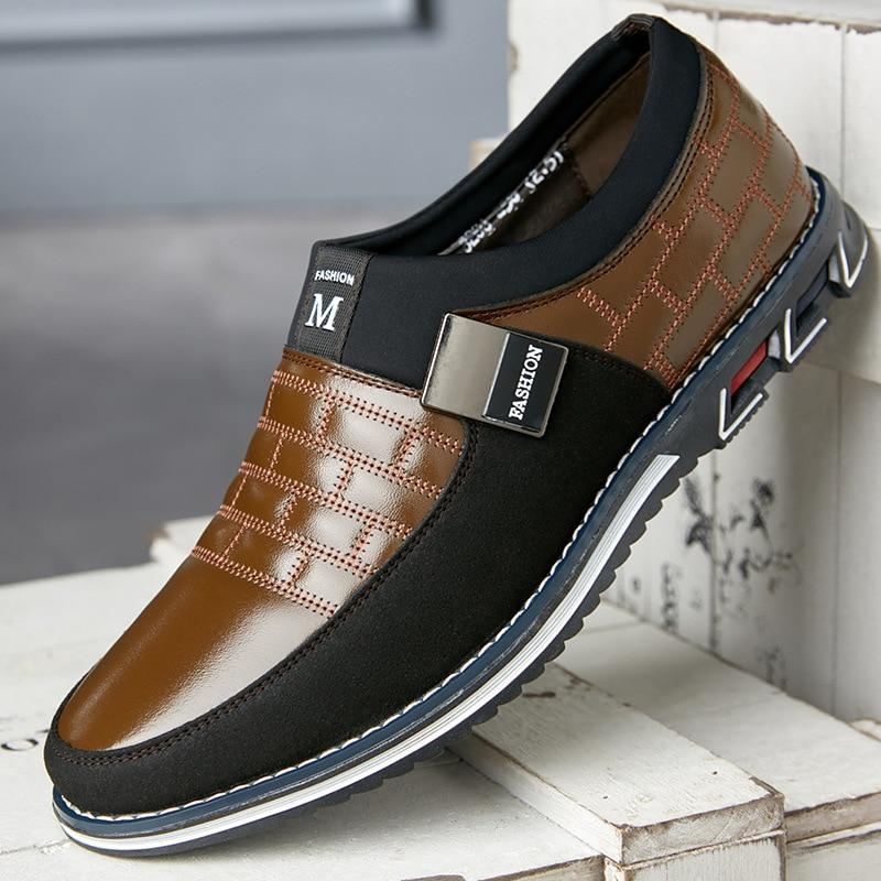 Breathable Leather Men&