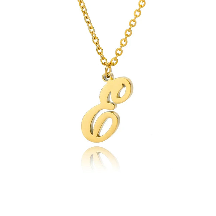 Personalized Gold Initial Necklace - Elegant Minimalist Gift for Women, Weddings &amp; Anniversaries