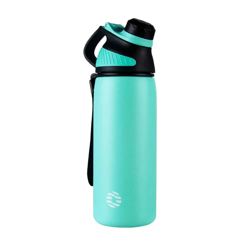 Insulated Water Bottle 1000ml Stainless Steel Vacuum Flask With Magnetic Lid Summer Travel 2026