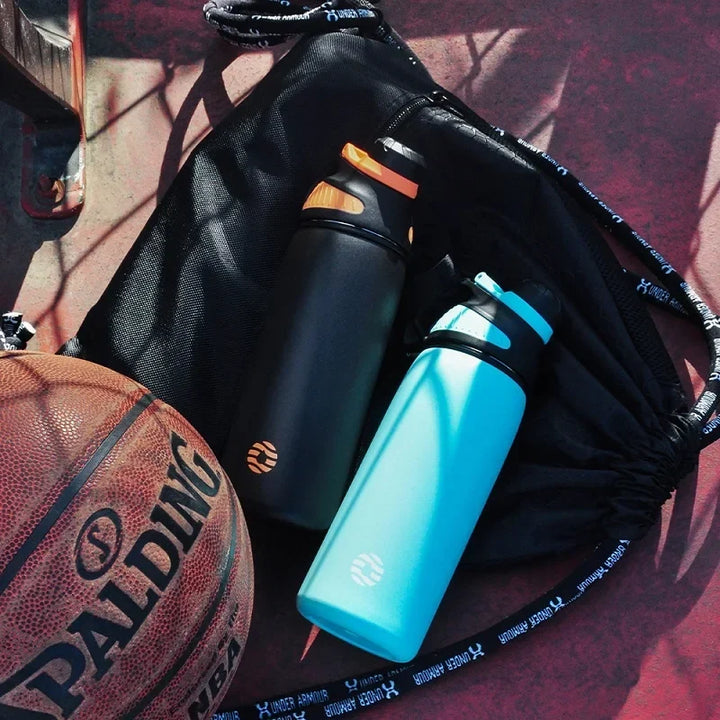 Insulated Water Bottle 1000ml Stainless Steel Vacuum Flask With Magnetic Lid Summer Travel 2026