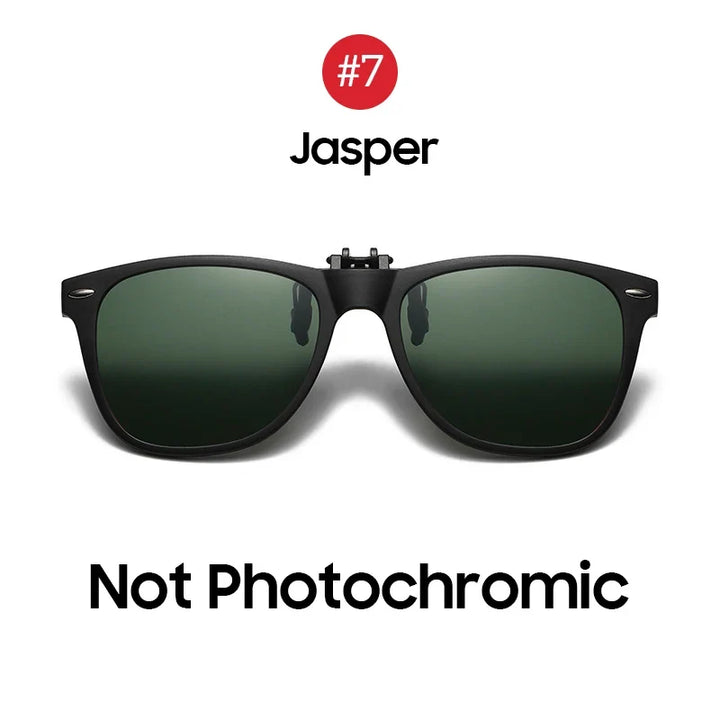 Photochromic Sunglasses Flip-Up Clip-On Polarized Lenses for Driving Summer 2026 Trend Gift Idea