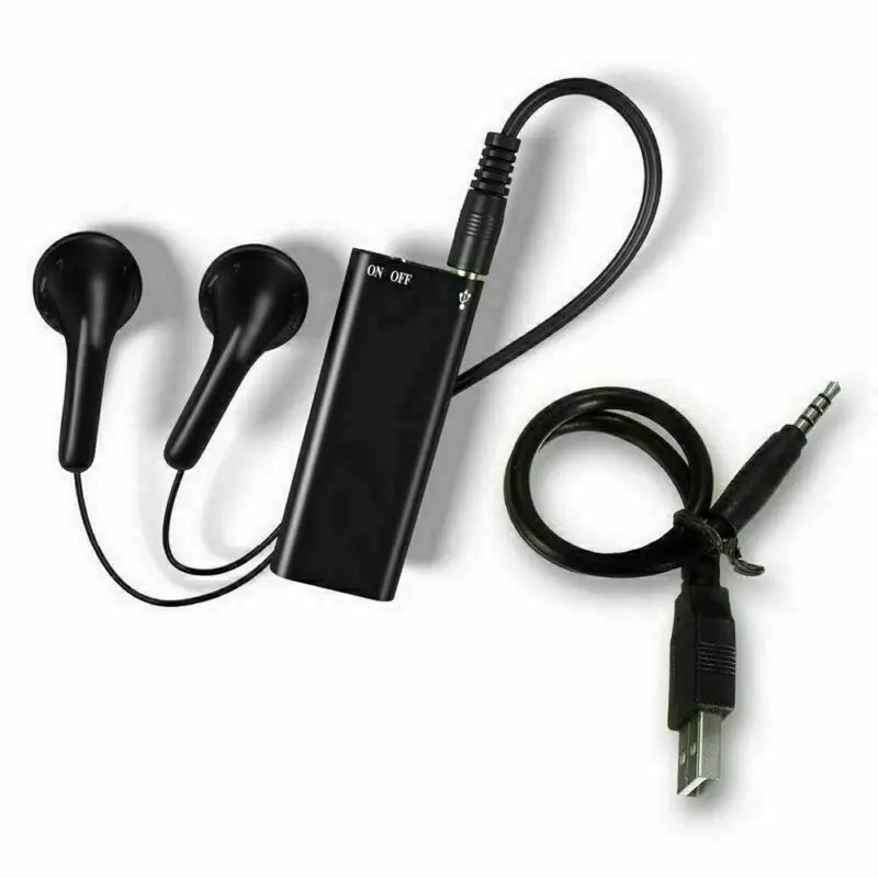 Voice Recorder Ultra Thin Mini Digital Dictaphone Compact