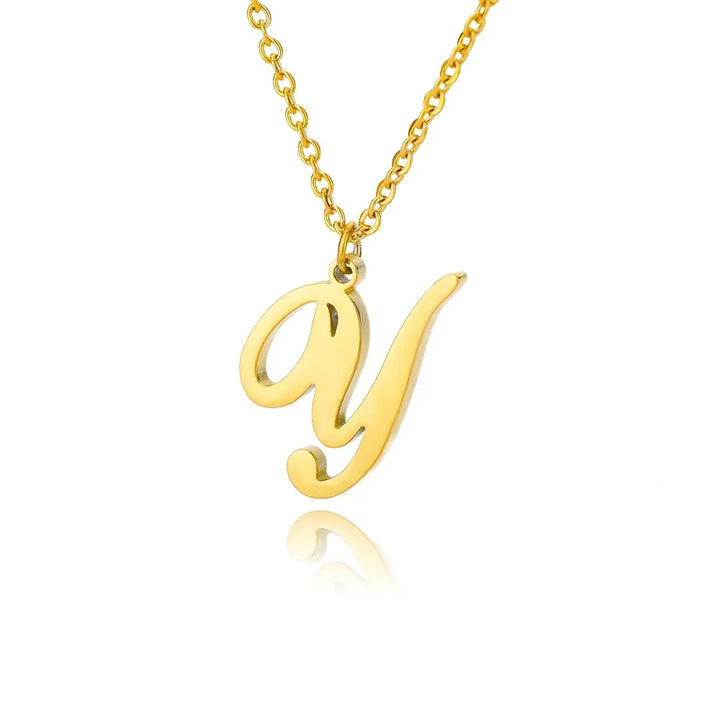 Personalized Gold Initial Necklace - Elegant Minimalist Gift for Women, Weddings &amp; Anniversaries