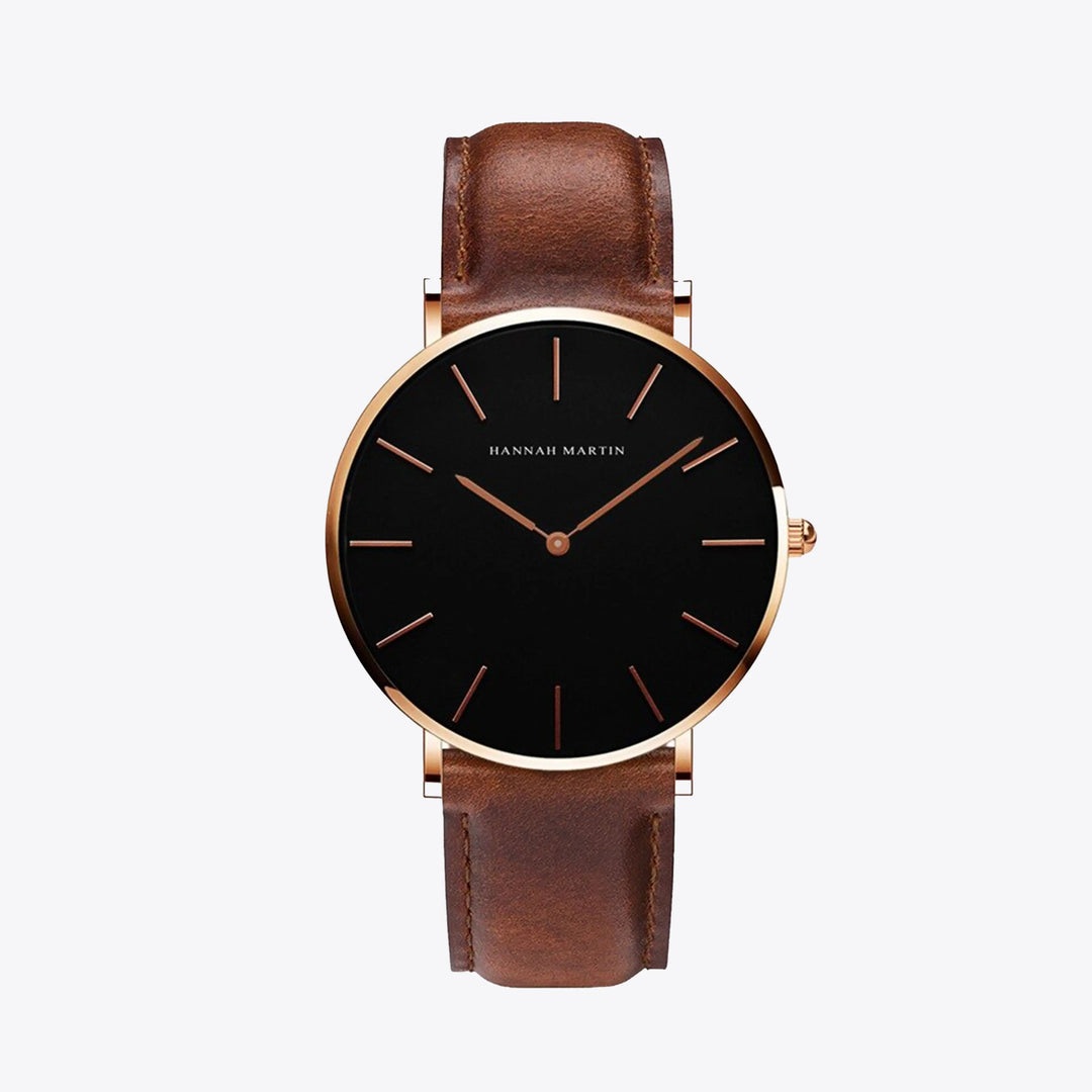 Sophisticated men’s watch – classic design, stainless steel, for all occasions