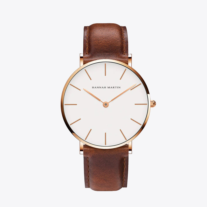 Sophisticated men’s watch – classic design, stainless steel, for all occasions