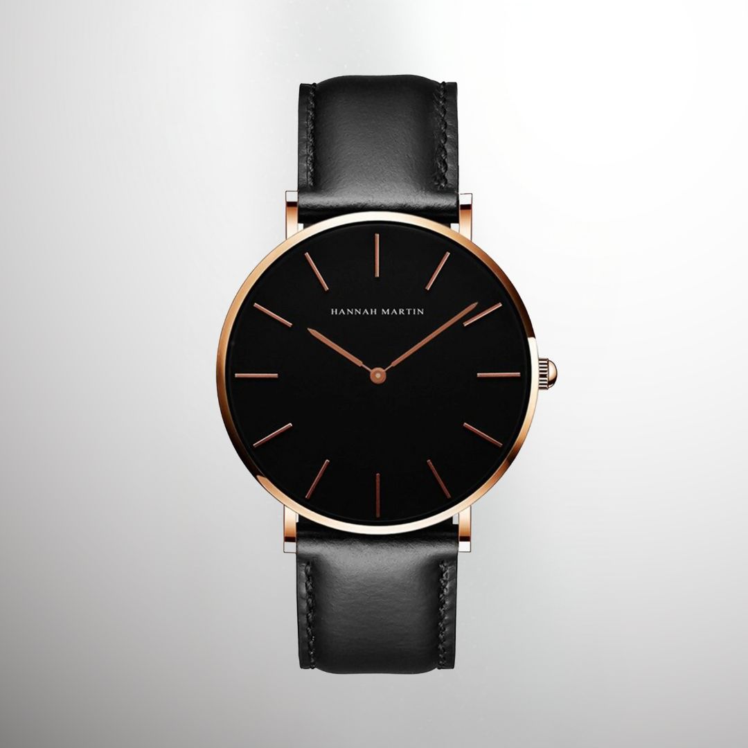 Sophisticated men’s watch – classic design, stainless steel, for all occasions