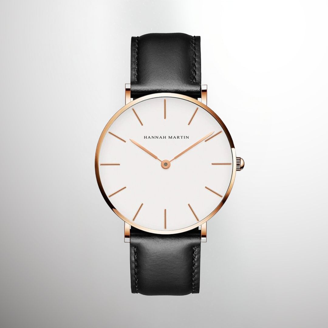 Sophisticated men’s watch – classic design, stainless steel, for all occasions